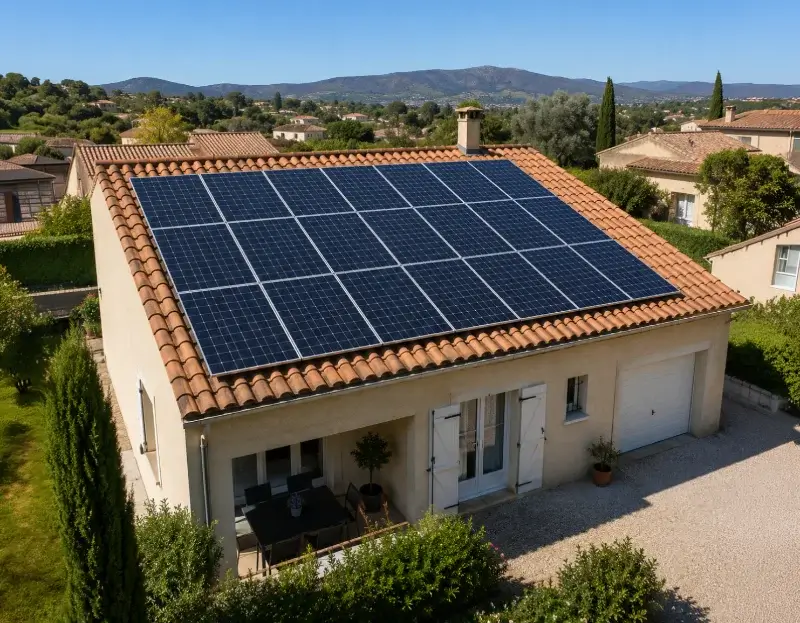 Prime à l'autoconsommation panneaux solaires Bauduen — aide financière de l'État